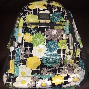 Hadaki flowered print backpack